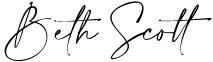 beth scott signature