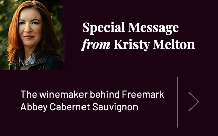 Special Message from Kristy Melton | Wine Enthusiast Magazine's Top 40 under 40 Tastemakers as well as Drinks Business Top 30 under 40 Winemakers to Watch