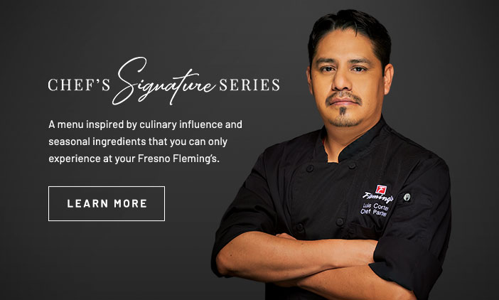 Chef Luis' Table. Click to learn more.