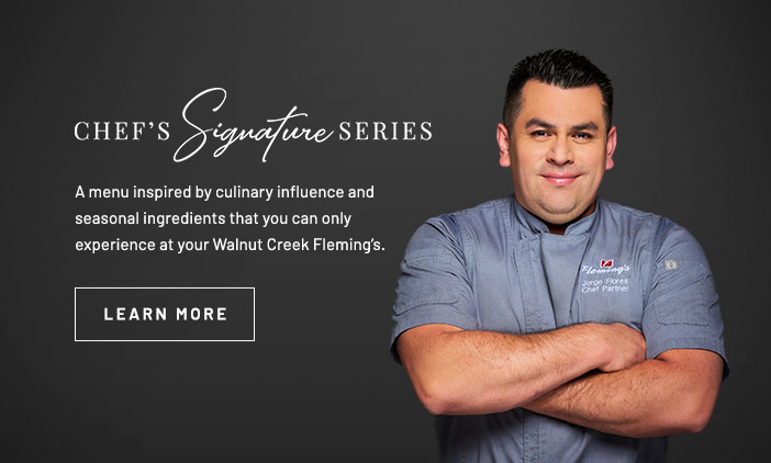 Chef Jorge's Table. Click to learn more.