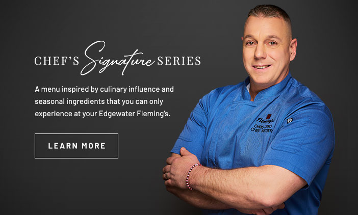 Chef Christopher's Table. Click to learn more.