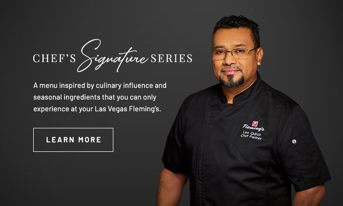 Chef Leo's Table. Click to learn more.