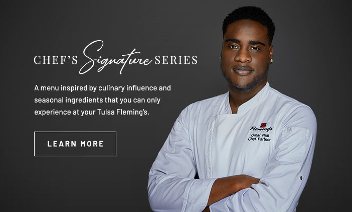 Chef Omar's Table. Click to learn more.