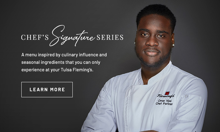 Chef Omar's Table. Click to learn more.