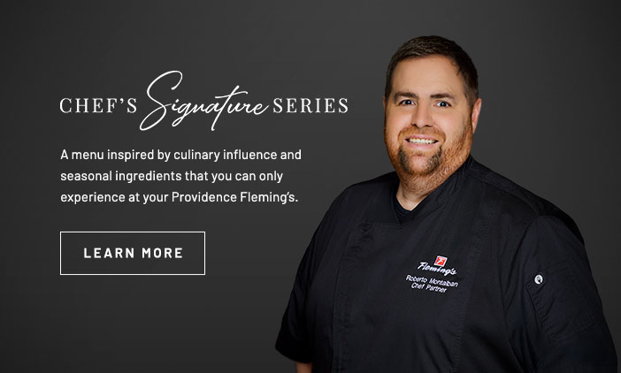 Chef Berto's Table. Click to learn more.