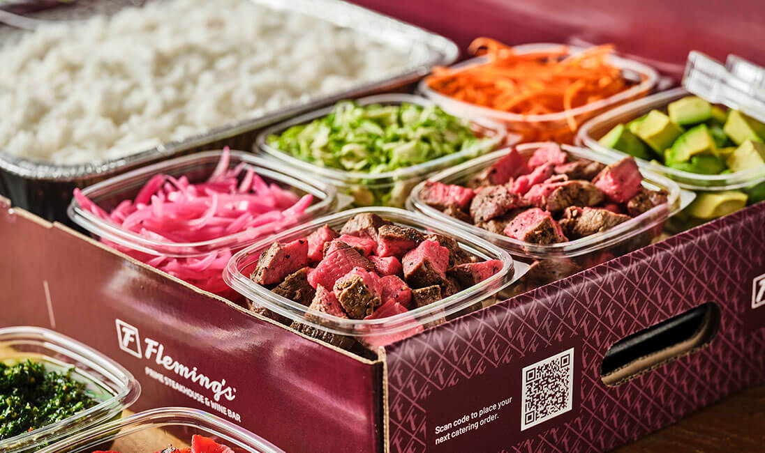 Flemings Catering Savory Bowl Bar