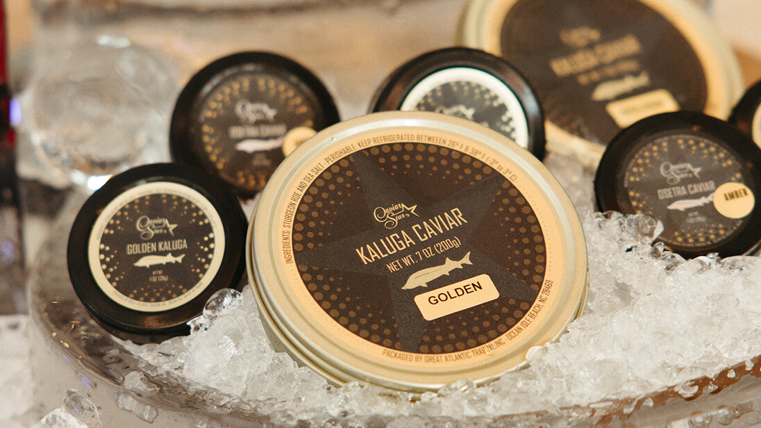 Flemings Bubbles and Oyster Caviar Bar