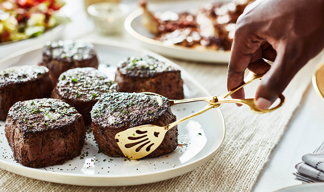 Flemings Catering with Filet Mignon