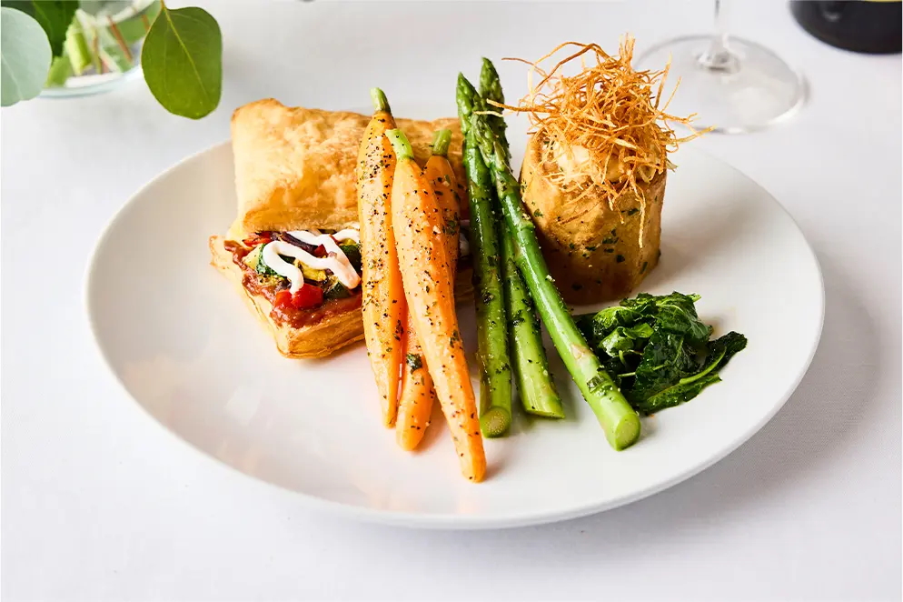 Course Two: Roasted Vegetable Wellington